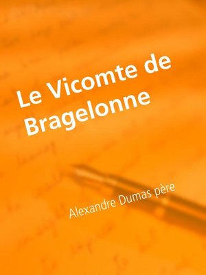 cover image of Le Vicomte de Bragelonne